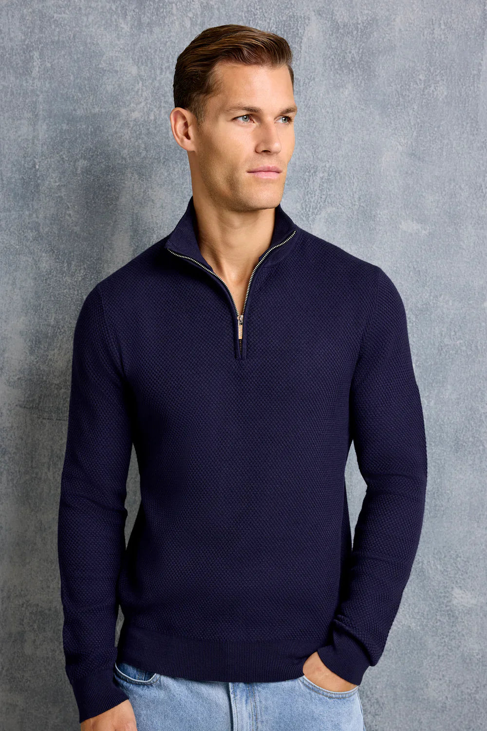 Monarch Quarter Zip Sweater