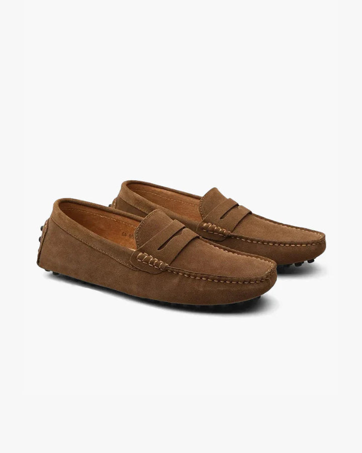 Monarch Suede Driver Loafers