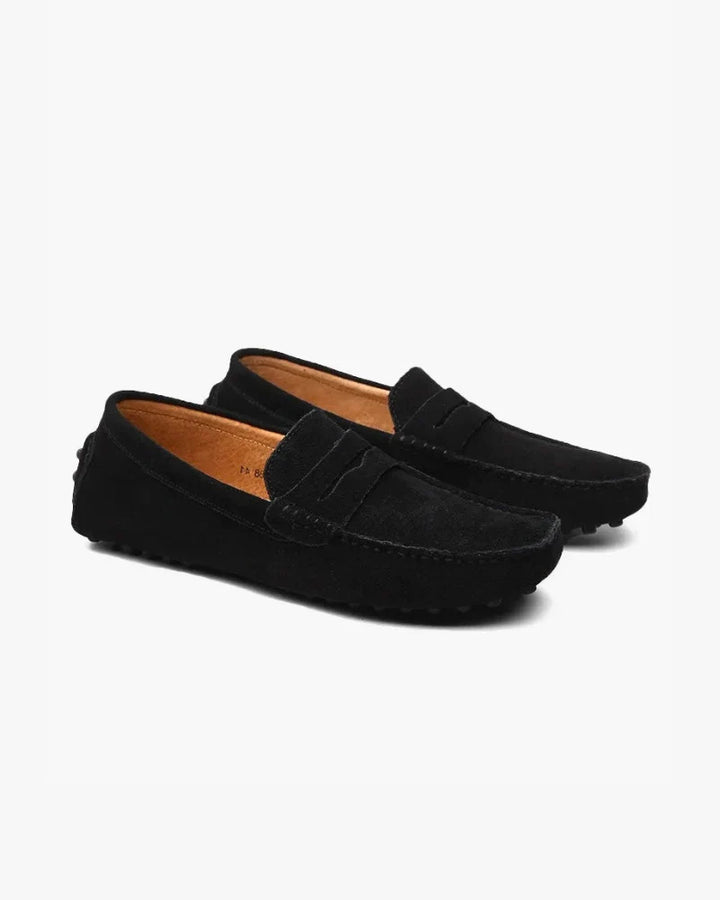 Monarch Suede Driver Loafers