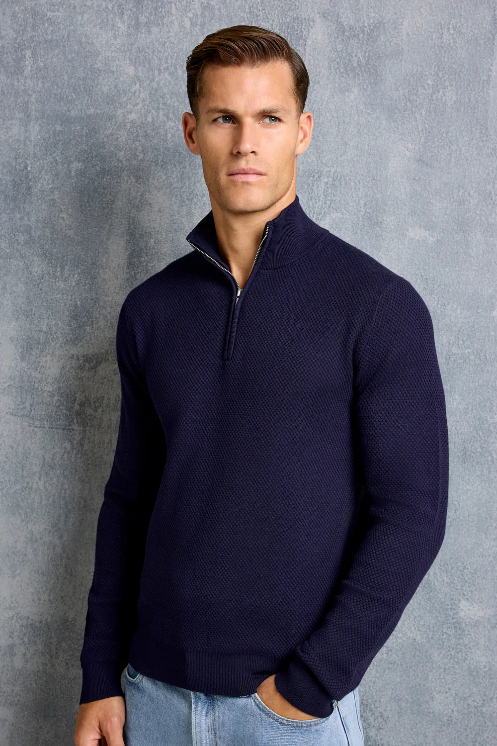 Monarch Quarter Zip Sweater