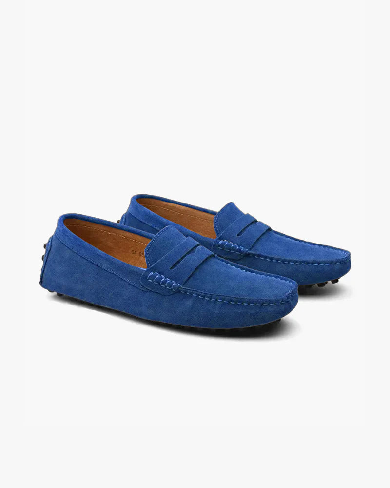 Monarch Suede Driver Loafers