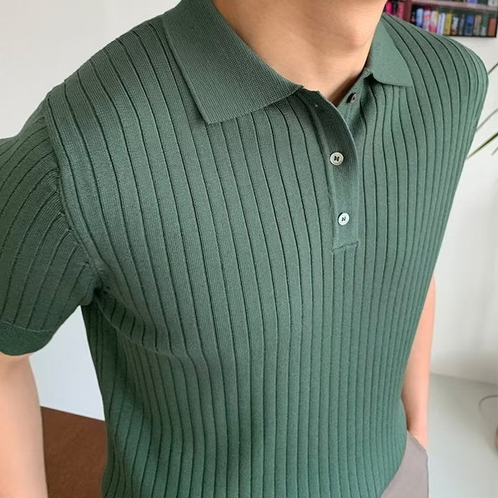 Monarch Knitted Polo Shirt