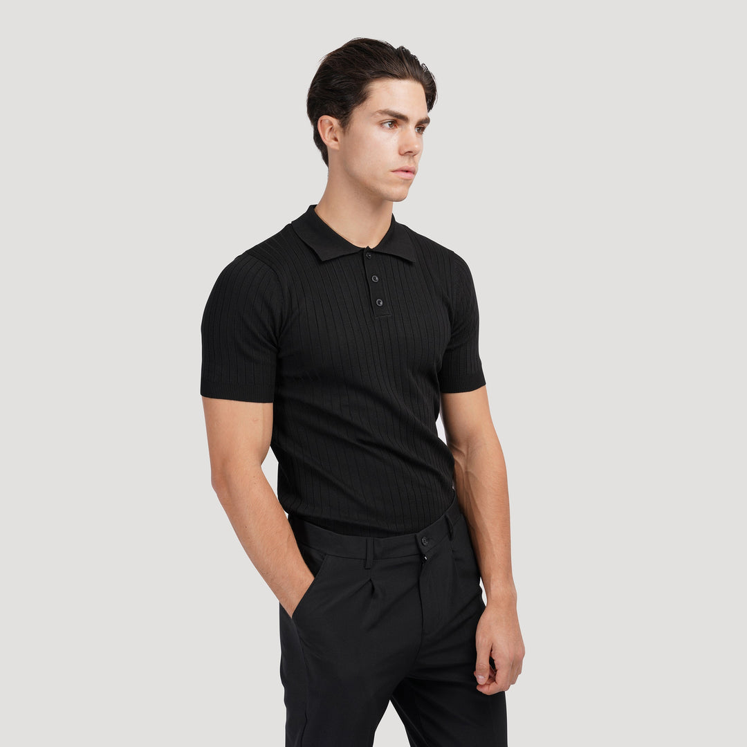 Monarch Knitted Polo Shirt