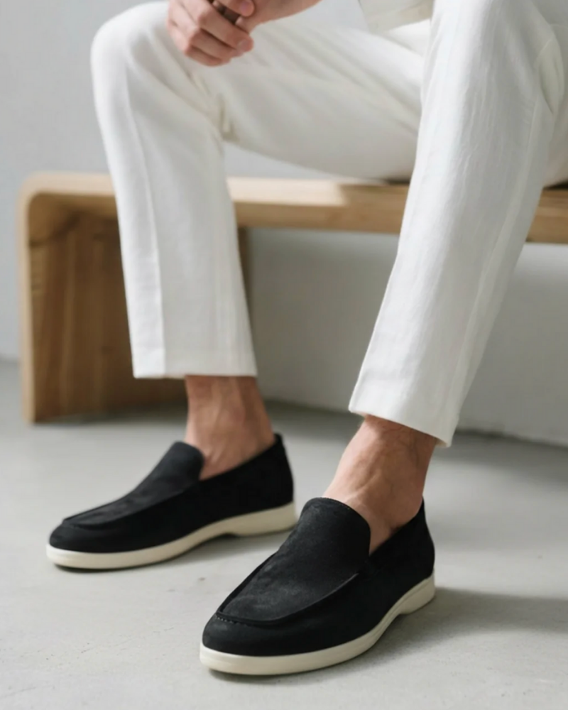 Monarch Suede Loafers