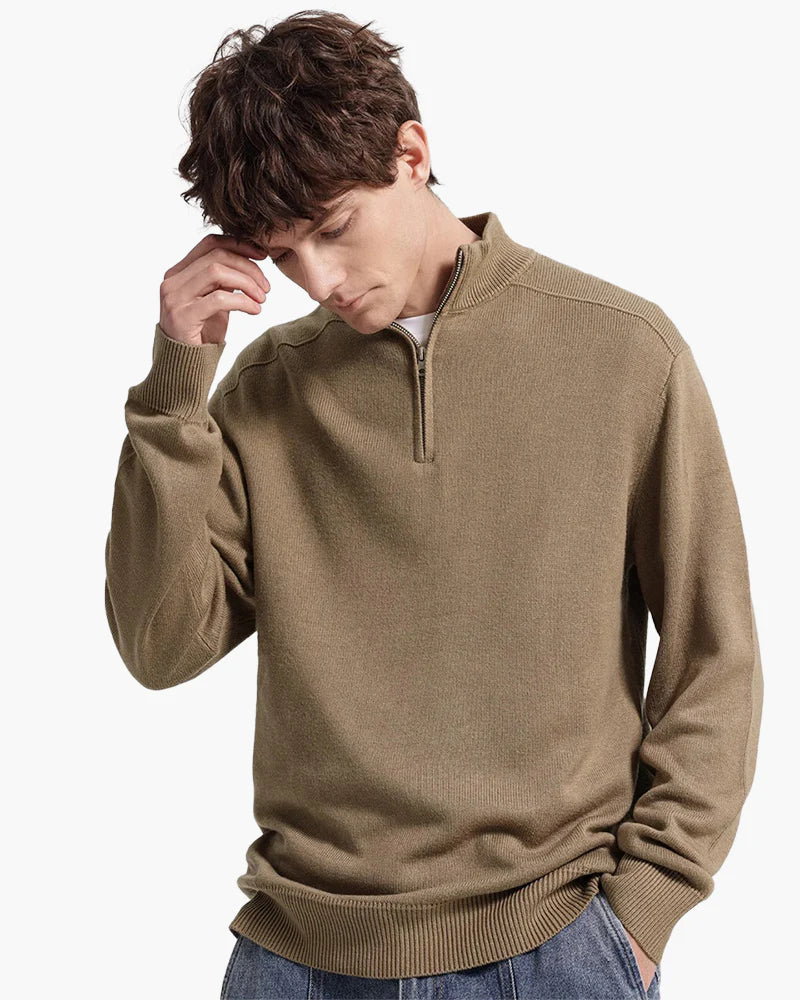 The Heritage Merino Half-Zip