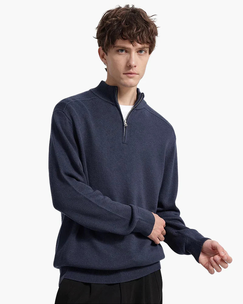 The Heritage Merino Half-Zip