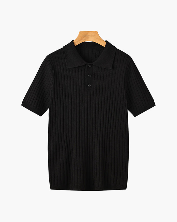 Monarch Knitted Polo Shirt