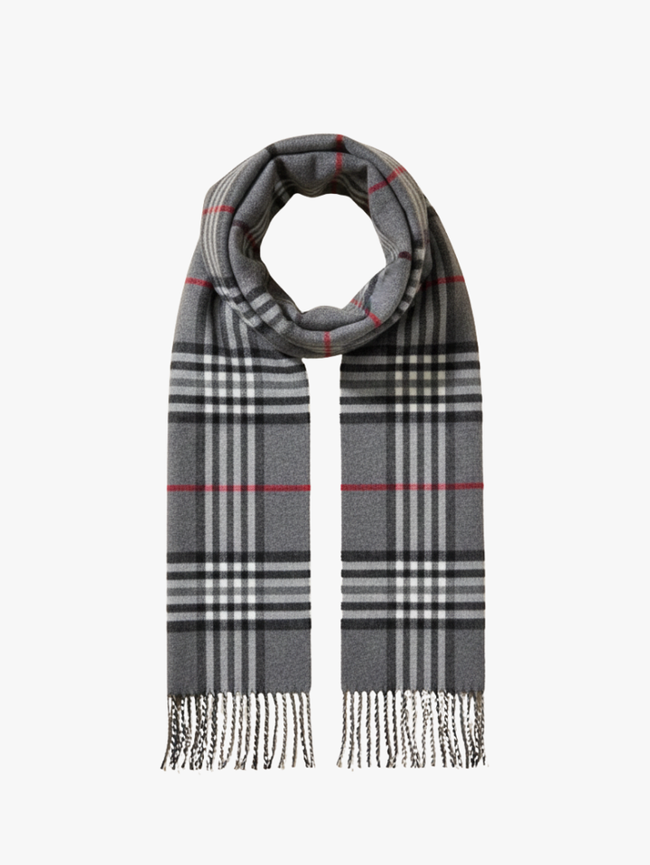Heirloom Check Scarf