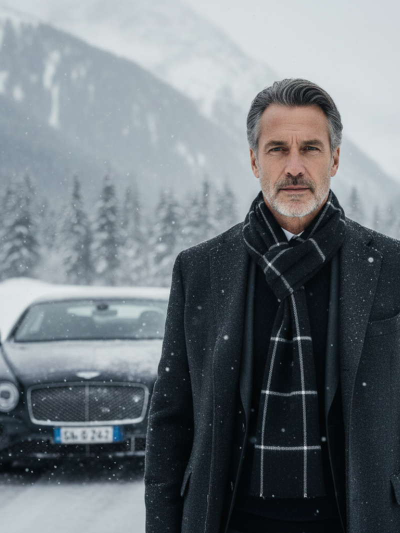 Heirloom Check Scarf