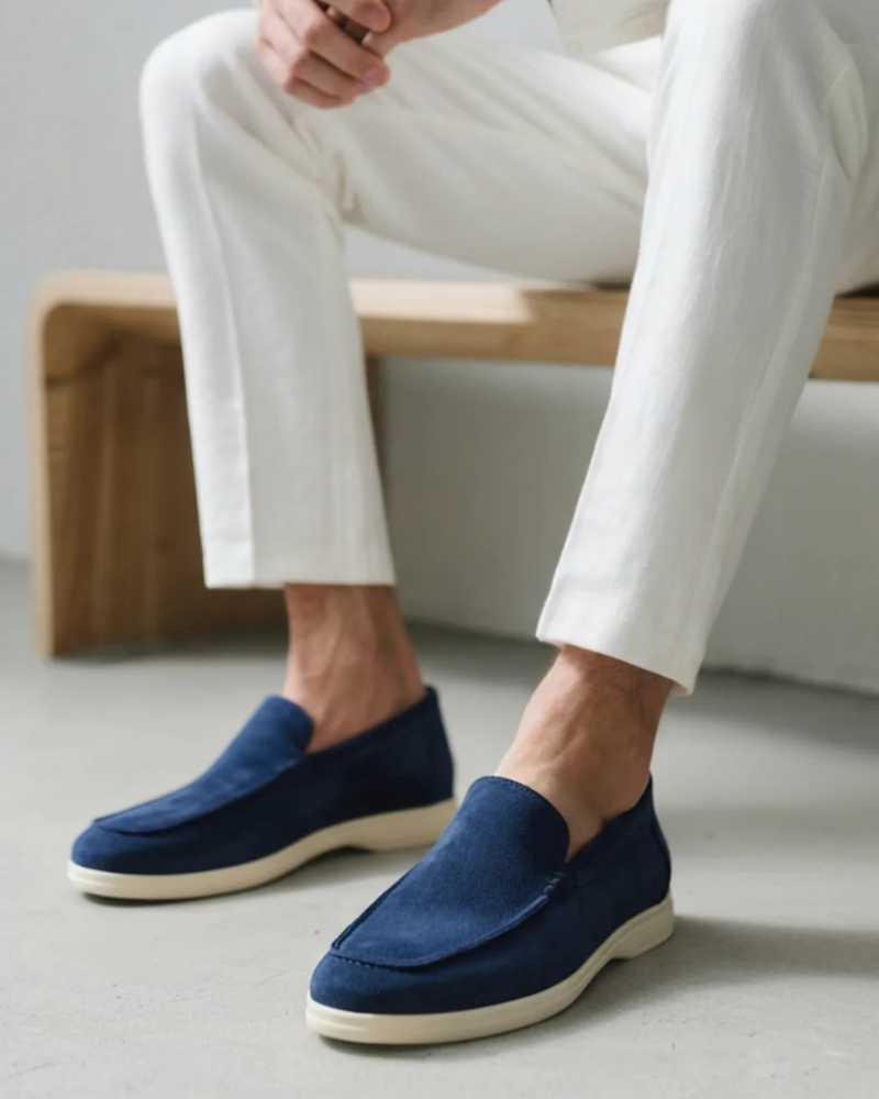 Monarch Suede Loafers