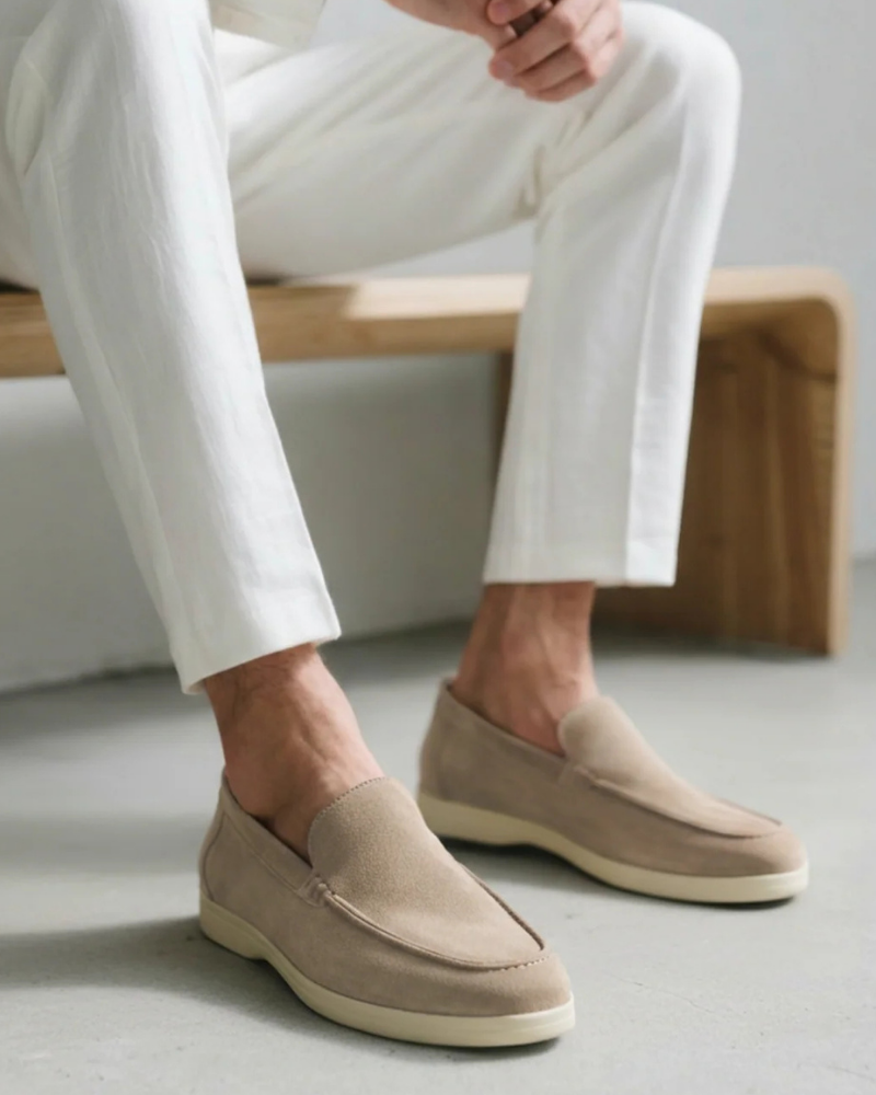 Monarch Suede Loafers