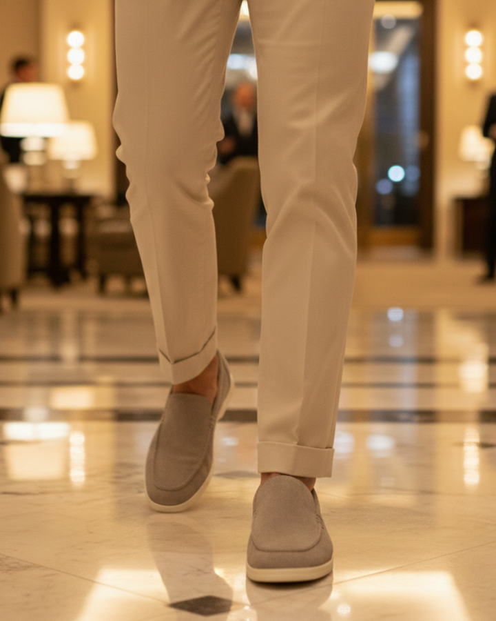 Monarch Suede Loafers