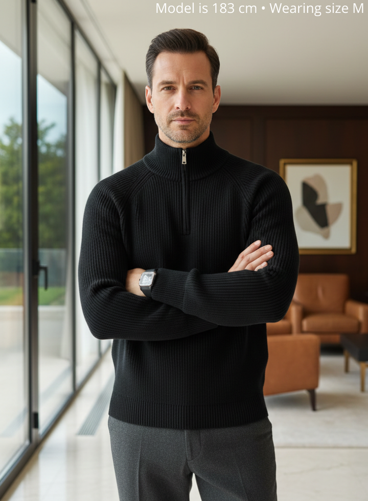 Monarch Essential Quarter-Zip Knit