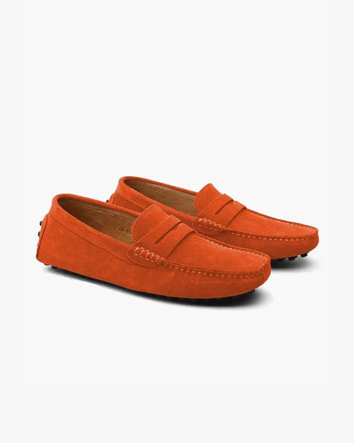 Monarch Suede Driver Loafers